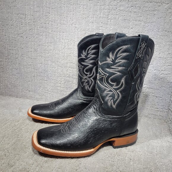 J.B. Dillon Resrve Ostrich Men’s Size Right Shoe 8EE And Left Shoe is 8.5D Boots - Picture 1 of 11